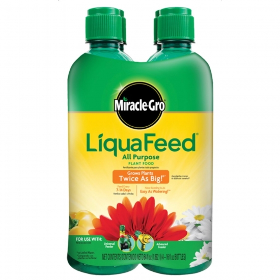 MiracleGro Liquafeed All Purpose Plant Food 4Pack Refills 16 fl oz