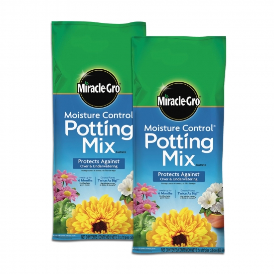 MiracleGro Moisture Control Potting Mix 2 cu ft Feeds Up to 6 Months