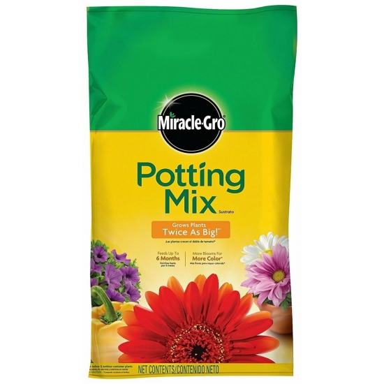 MiracleGro Potting Mix 1 cu ft For Use With Container Plants