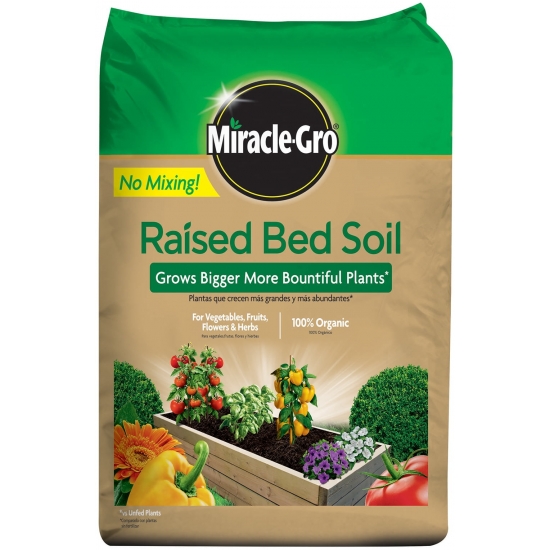 MiracleGro Raised Bed Soil 15 cu ft