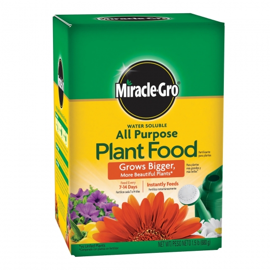 MiracleGro Water Soluble All Purpose Plant Food 15 lbs Safe for All Plants