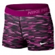 Nike Pro 3 Haze Womens Shorts Sport FuschiaBlackWhite XLarge