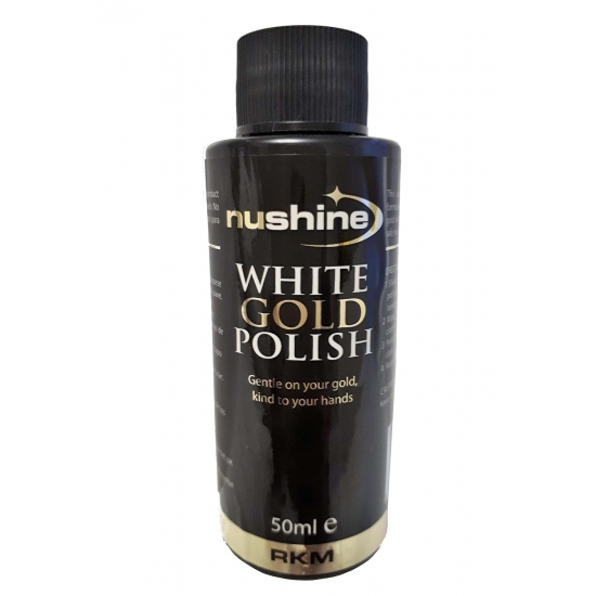 Nushine White Gold Polish 17 Oz  ecofriendly Formulation