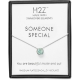 Pavilion Gift Pavilion  Someone Special Gift  Pacific Teal Opal Swarovski Elements Silver Pendant Necklace With 175 Inch Chain