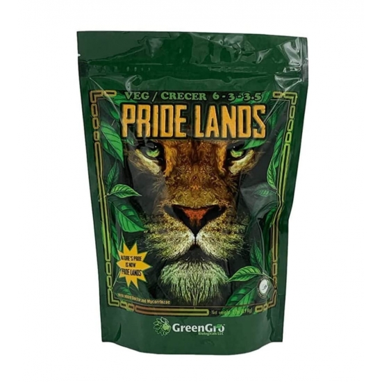 Pride Lands Veg 6335 AllNatural   Organic Fertilizer  2 lb Pouch by GreenGro Biologicals