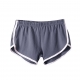 Puntoco Clearance Women Casual Solid Summer Sports Shorts Workout Yoga Shorts Active Shorts Gray LL