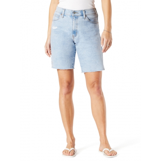 Signature by Levi Strauss  Co Signature By Levi Womens Heritage High Rise Bermuda