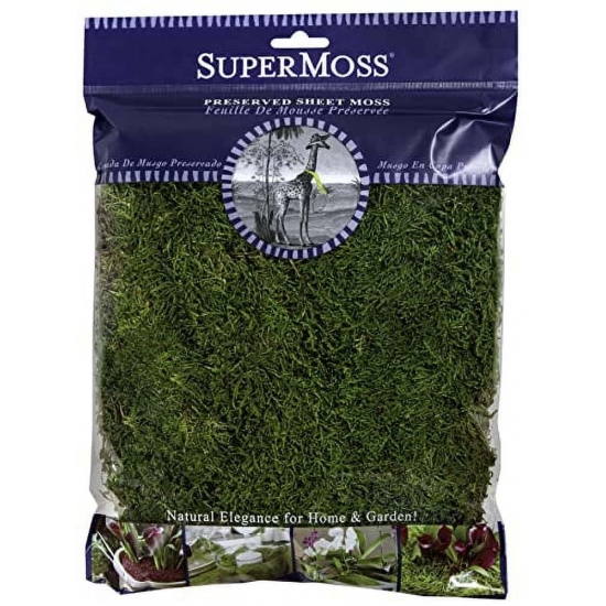 SuperMoss Preserved Sheet Moss8oz