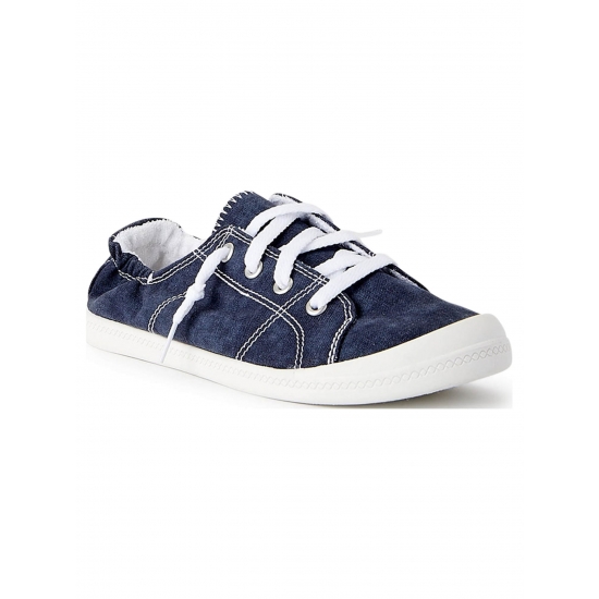 Time and Tru Womens Scrunchback Sneaker Wide Width Available