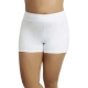 ToBeInStyle Womens CottonSpandex Blend 12 Outseam Shorts 3XL White