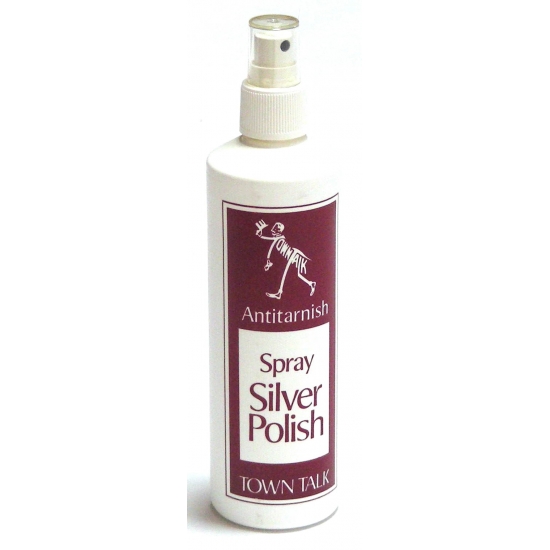 Town Talk AntiTarnish Silver Polish Spray  85 Oz NonToxic Metal Polish for Restoring Shine and Protecting Silver Silver Jewelry and Flatware