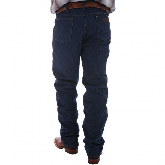 Wrangler Mens 47Mwz Premium Performance Cowboy Cut Regular Fit Prewashed Jeans Indigo 36W x 32L  US