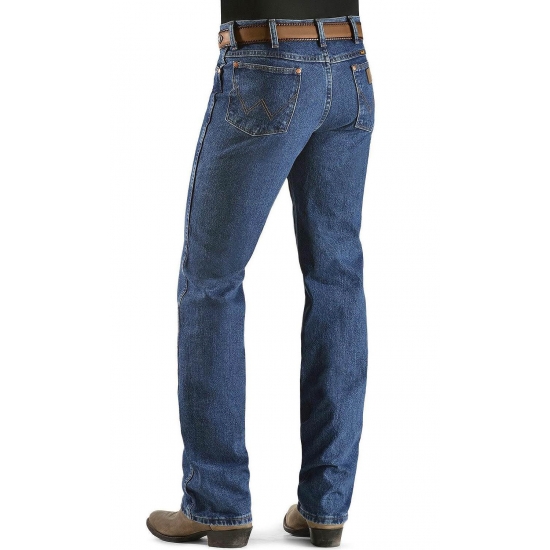 Wrangler Mens Jeans 936 Slim Fit Premium Wash  Blue Dust
