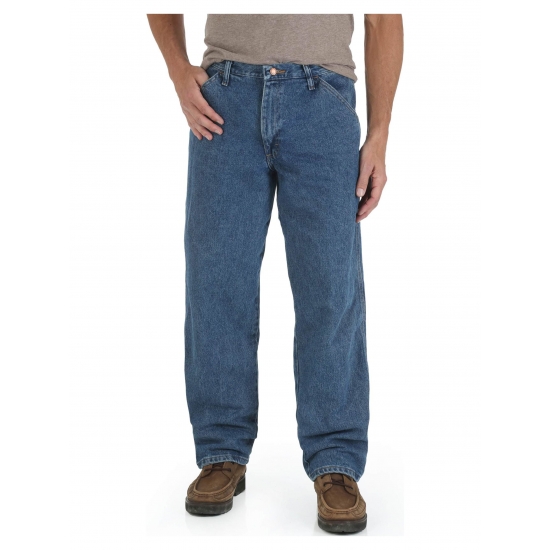 Wrangler Rustler Mens and Big Mens Straight Leg Carpenter Jeans
