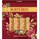 Burt's Bees Beeswax Bounty Classic Lip Balm Holiday Gift Set, 100% Natural Origin, 4 Moisturizing Lip Balms, Original Beeswax in Festive Gift Box