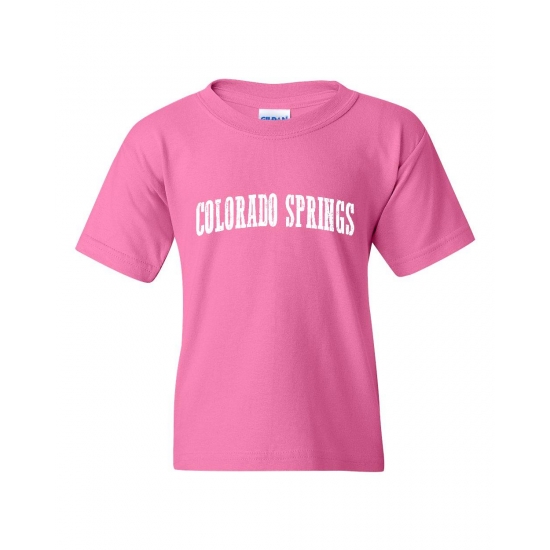 Colorado Buffaloes Youth Colorado Springs T-Shirt For Girls and Boys
