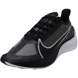 Nike Women's Zoom Gravity Black / Metallic Silver Ankle-High Mesh Running - 6.5M