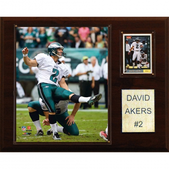 C & I Collectables C&I Collectables NFL 12x15 David Akers Philadelphia Eagles Player Plaque
