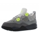 Jordan 4 Retro Se Baby Boys Shoes Size 4, Color: Grey/Black/Volt