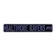 Authentic Street Signs Black Baltimore Ravens 6
