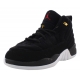 Jordan Retro 12 PS Boys Shoes Size 12, Color: Black/Black/White/Taxi