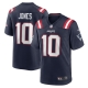 Men's Nike Mac Jones Navy New England Patriots 2021 NFL Draft First Round Pick Game Jersey 