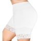 Zodggu Womens White Capris Plus Size Womens Plus Size Mid Waist Lace Hot Shorts Elastic Sports Pants Trousers Trunks Strench Cargo Pants Bermuda Trendy Shorts 16