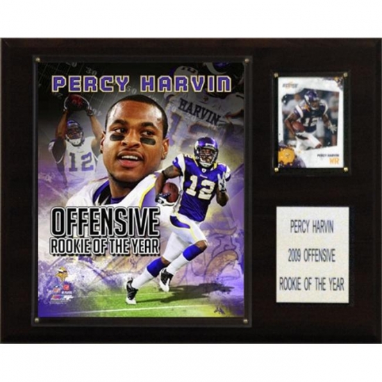 C & I Collectables C&I Collectables NFL 12x15 Percy Harvin Rookie of the Year Minnesota Vikings Player Plaque
