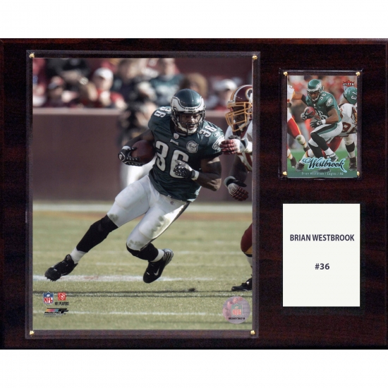 C & I Collectables C&I Collectables NFL 12x15 Brian Westbrook Philadelphia Eagles Player Plaque