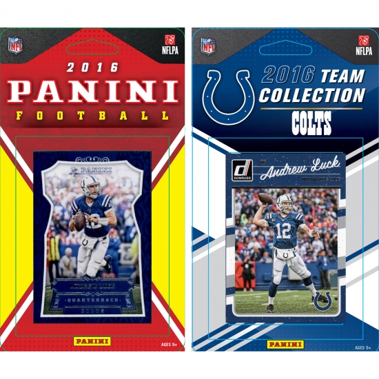 C & I Collectables NFL Indianapolis Colts Licensed 2016 Panini and Donruss Team set