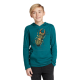 CAT & JACK Boys' Long Sleeve Hooded Graphic T-Shirt In Blue, XS (4/5)