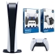 Sony Playstation 5 DIGITAL EDITION Console with Dual Charging Dock Station and ControlGrip Player Pack Bundle