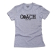 Hollywood Thread I'm the Basketball Coach That's Why Funny Women's Cotton Grey T-Shirt