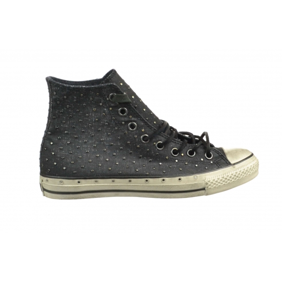 Converse John Varvatos Studded High Mens Shoes Beluga BlackWhite 136693c