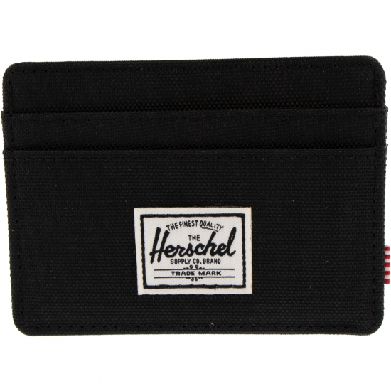 Herschel Supply Co. Herschel Supply Co Men's Charlie Rfid Block Canvas Wallet - Black